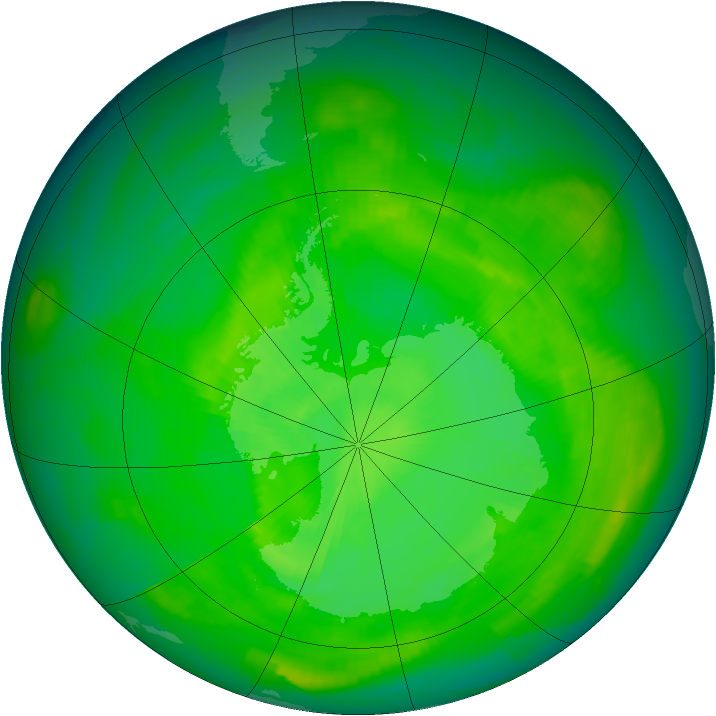 Ozone Map 1979-12-01